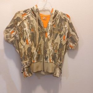 Vintage Apple Bottom Women's Cropped Jacket size large